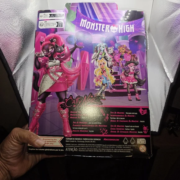 Monster High Catty Noir Doll G3 Amulet Series New in Box Mattel 2023 - Picture 2 of 10